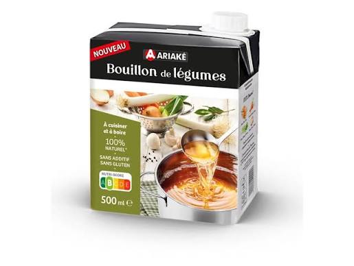 500 ML DE BOUILLON DE LEGUMES